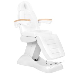 LUX Behandelstoel Wit met 3 Motoren en Verwarmingsfunctie