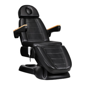 Elektrische behandelstoel Lux 273B 3 motoren zwart